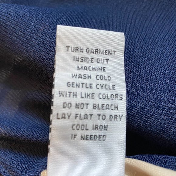 Sangria 2pc Womens Navy Blue Lace Fit and Flare Dress size 8. - Picture 12 of 12